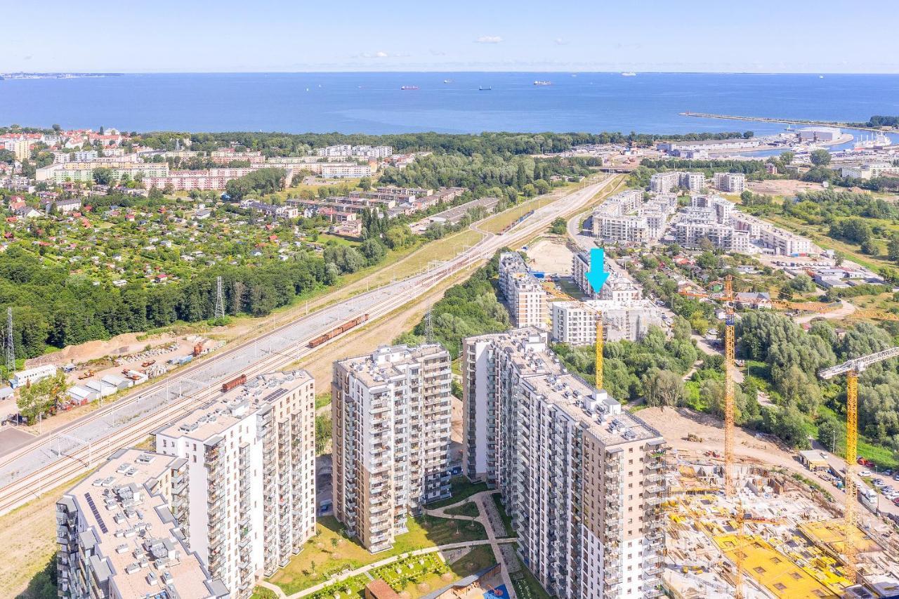 Апартаменты Apartament Nowa Letnica, Osiedle Latarnikow Гданьск Экстерьер фото